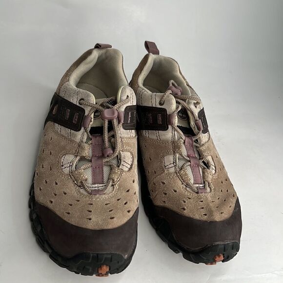 Timberland Suede brown and tan Hiking shoes - Picture 6 of 11